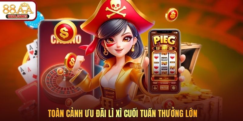 Toàn cảnh ưu đãi lì xì cuối tuần thưởng lớn